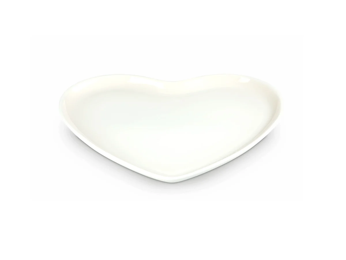 Le Creuset Vassoio da portata a cuore in gres