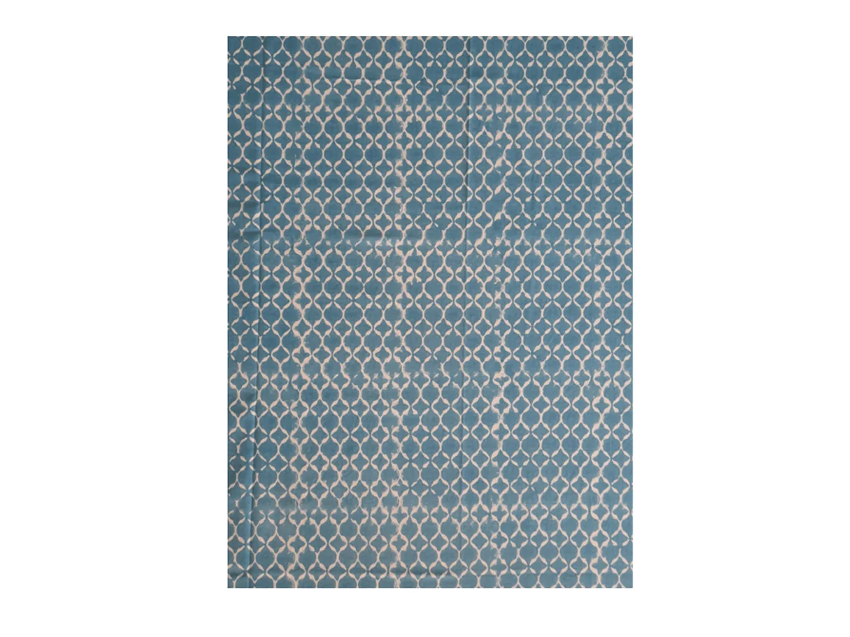 Les Ottomans Tovaglia in Cotone Stampata a Mano – IKB53