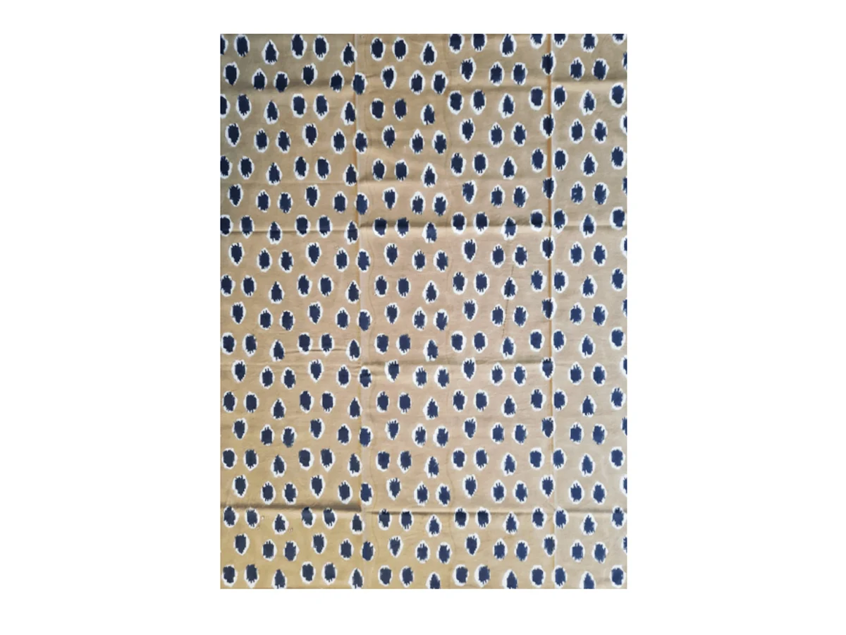 Les Ottomans Tovaglia in Cotone Stampata a Mano – IKB58