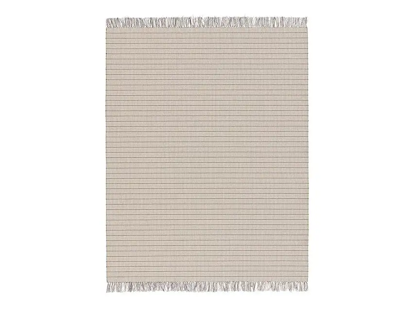 Woodnotes Line Tappeto Outdoor - Sabbia Chiara / Blu Navy Chiaro