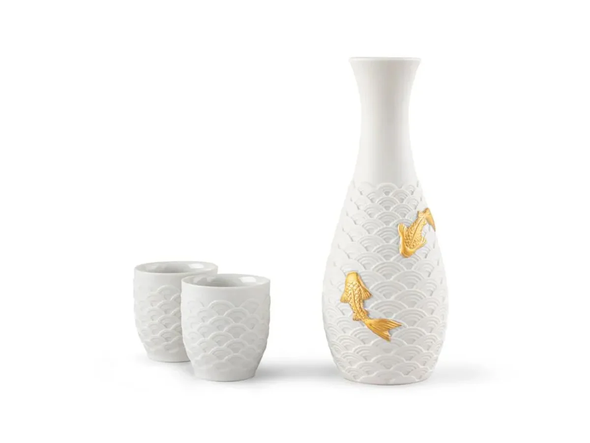 Lladró Koi Set per Sake
