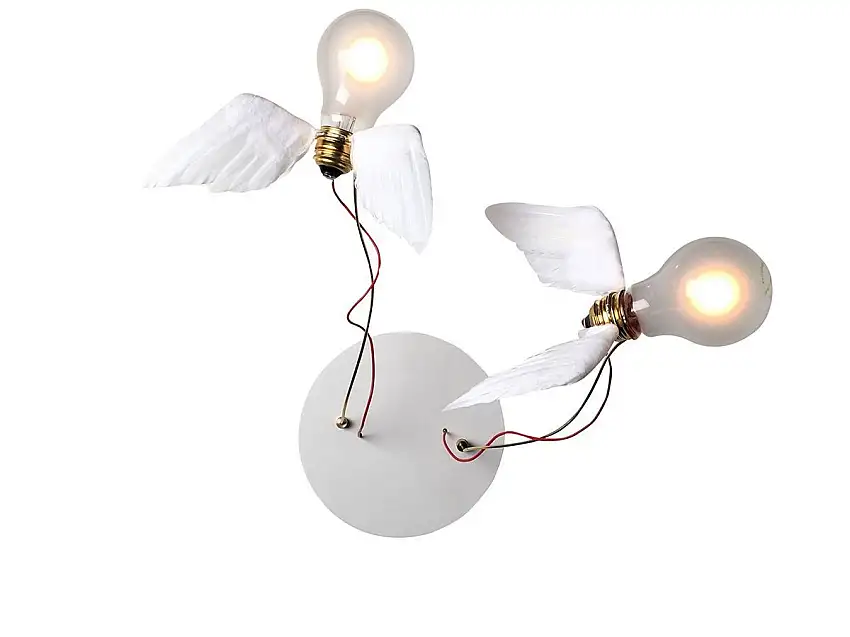 Ingo Maurer Lucellino Doppio Lampada da Parete/Soffitto