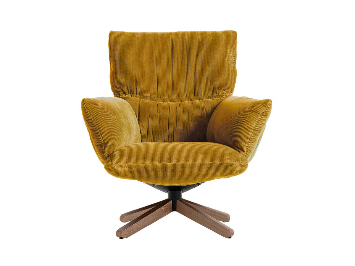 Cappellini Lud'o Lounge Poltrona - Corda 310 / Frassino tinto Rovere