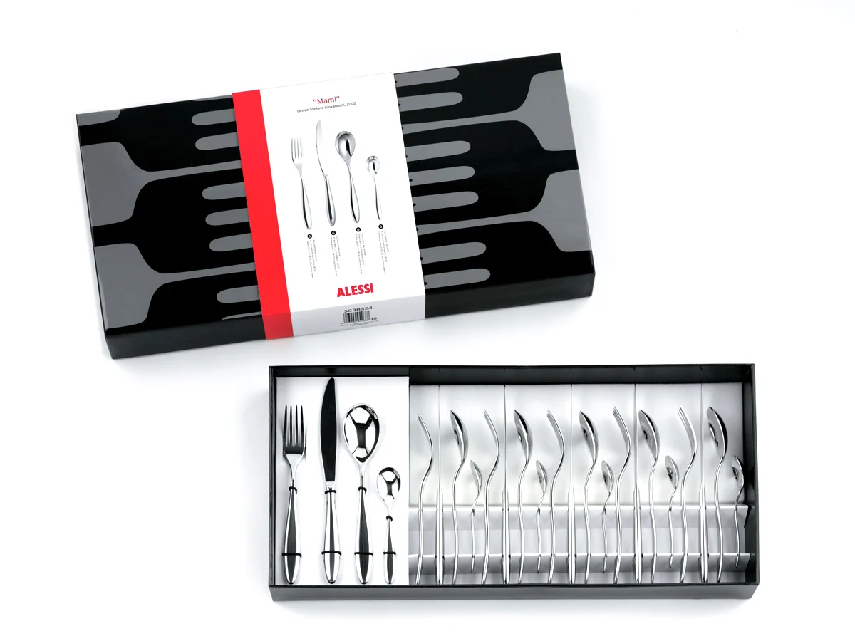 Alessi Mami Posate - Set di 24 pezzi