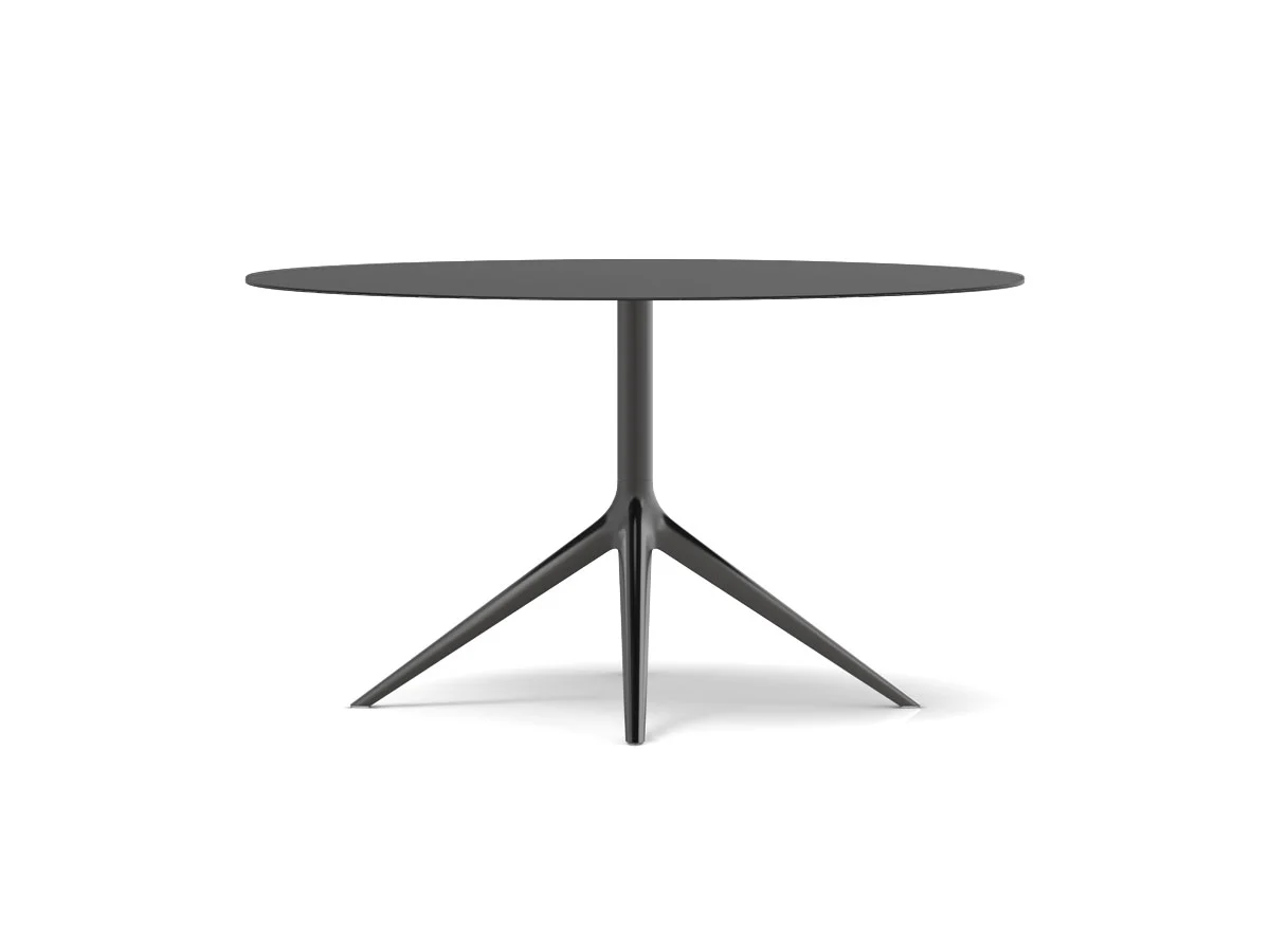 Vondom Mari Sol Tavolo da Pranzo - Nero / Ø 120 cm - H. 73 cm