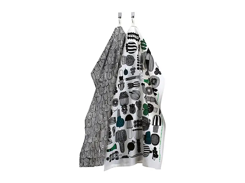 Marimekko Puutarhurin parhaat Strofinaccio - Set di 2