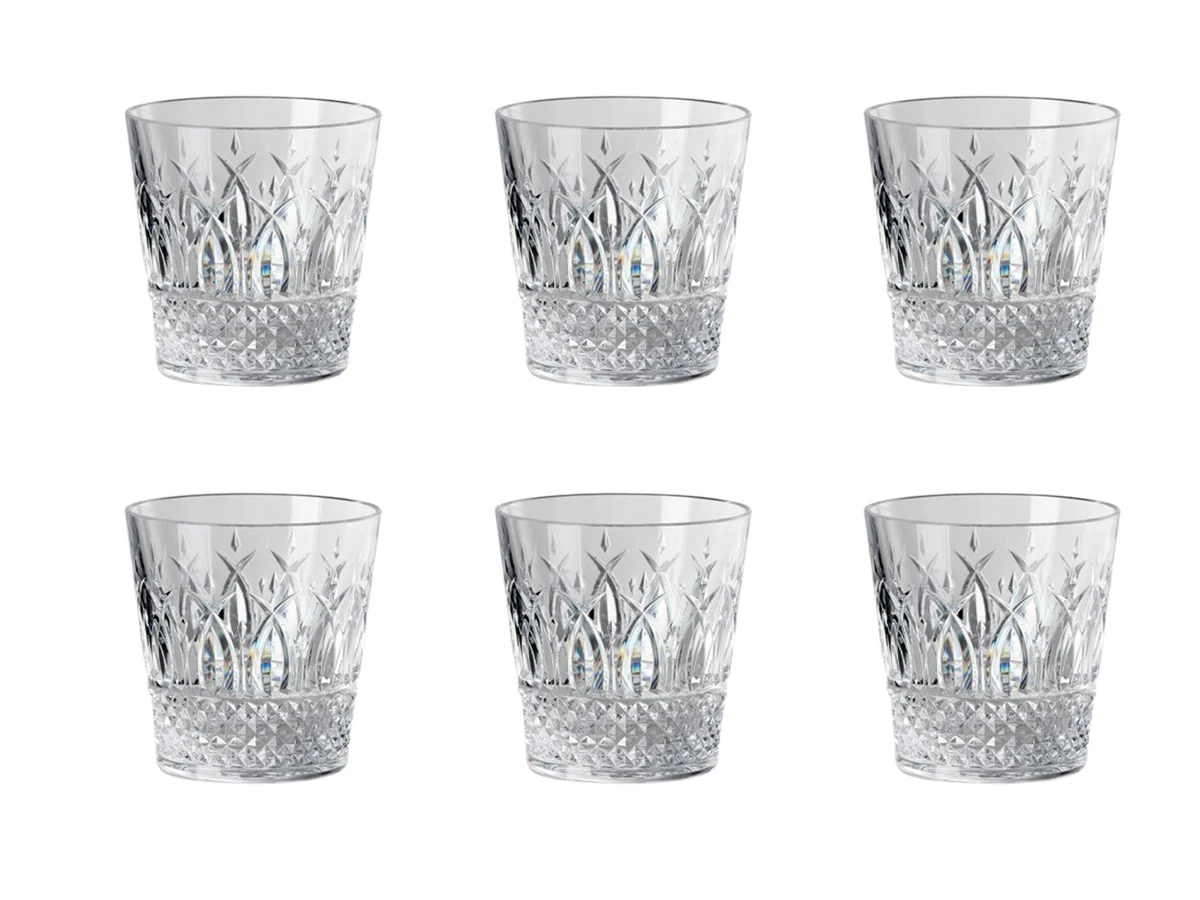 Marioluca Giusti Italia Set da 6 Bicchieri - Trasparente
