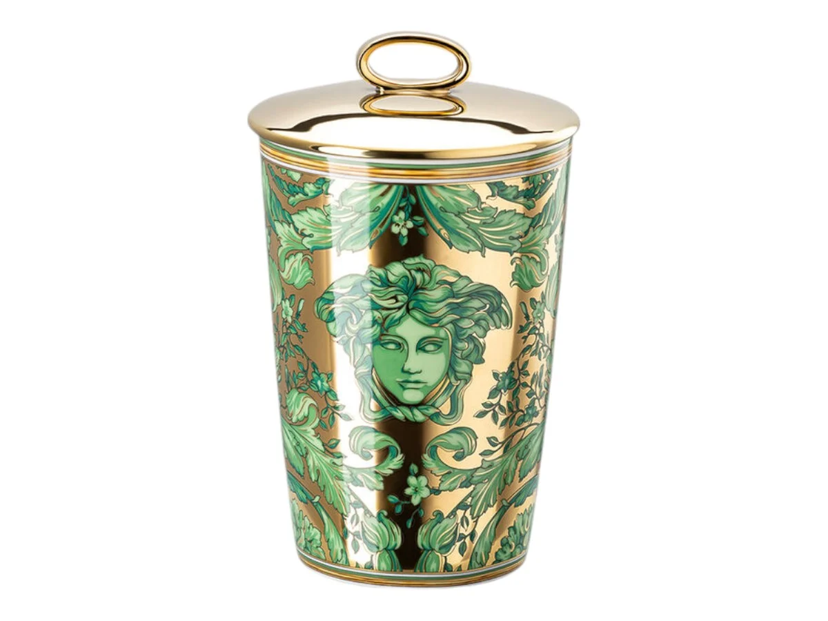 Versace Medusa Garland Candela Profumata - Verde