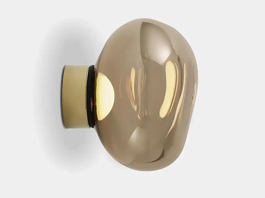 Tom Dixon Melt Mini Surface LED Lampada da Parete Bronzo