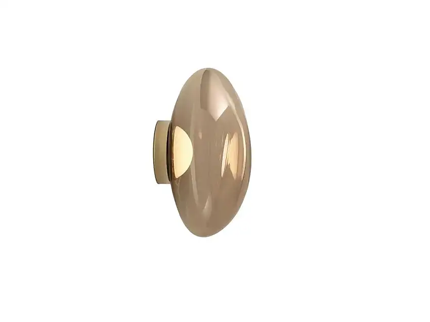 Tom Dixon Melt Surface LED Lampada da Parete Bronzo