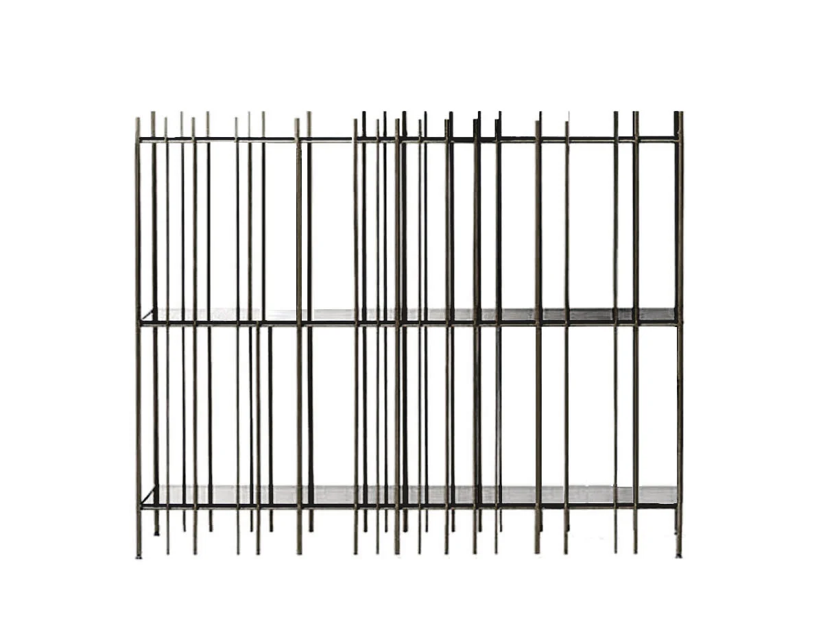 Mogg Metrica B Libreria - Brunito / Ripiani Bronzo