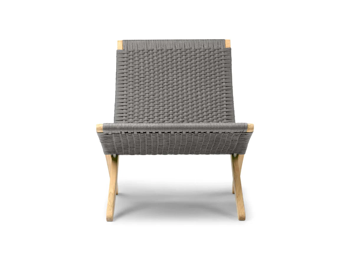 Carl Hansen & Søn MG501 Sedia Cuba Outdoor - Charcoal 1402