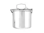 Portavivande Tondo Inox Con Pietanziera  Cm12
