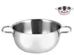 Casseruola in acciaio Inox marca Home diametro Cm 22