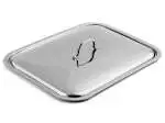 Coperchio in acciaio Inox Home Cm 40x28