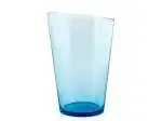 Vaso In Vetro H&H altezza 26 Cm colore Acquamarina