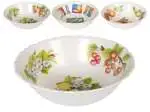Insalatiera In Melamina Decoro Assortito Cm 25 (COLORI MISTI)