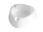 Posacenere In Melamina Triangolare Cm12,5 Bianco