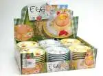 Portauovo Egg O in plastica melamina (1 PEZZO COLORI MISTI)