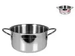 Casseruola HOME in acciaio Inox Ecopoint 2 Manici Cm 16