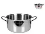 Casseruola HOME in acciaio Inox Ecopoint 2 Manici Cm 20