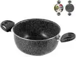 Casseruola 2 Manici Antiaderente 'stone' Cm28 HOME in alluminio