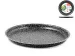 Stampo Pizza Antiaderente 'stone' Tondo Cm28 HOME in alluminio