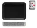 Rosticcera Home con anello antiaderente salt N'pepper 40x28 cm