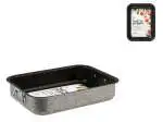 Rosticcera Home con anello antiaderente salt N'pepper 30x22 cm