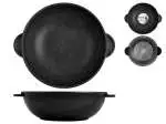 Wok H&H antiaderente pietra 2 manici Cm 32