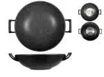 Wok H&H antiaderente in pietra diametro 28 Cm