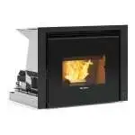 Caminetto incasso Extraflame Comfort P70 Air Plus nero acciaio