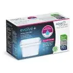 filtro acqua Aqua Optima Evolve+ 30 giorni Laica evolve+ 3Pz bianco plastica