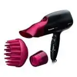 Phon Panasonic Nanoe EH-NA65-K825 2000W Ioni 2 bocchette 1 diffusore Nero e fucsia