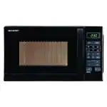 Microonde e grill Sharp, 25 lt, display LED, R742BKW Nero