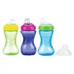 Bicchiere bimbo Nuby NV0406014 Flusso regolabile (UN PEZZO SINGOLO)