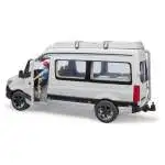 Mezzo stradale Bruder 02672 Mercedes Sprinter Camper con personaggio