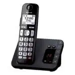 Cordless Panasonic KX TGE260 DECT KX-TGE260JTB Nero