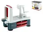 Westmark Spiromat Ortaggi Pelapatate meccanico Nero, Rosso, Bianco