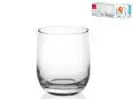10x Bormioli Rocco Confezioni 3 bicchieri loto in vetro per acqua 27.5 cl