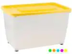 Heidrun scatola di conservazione Armadietto portaoggetti Rettangolare Blu, Bianco 560 mm, 370 mm