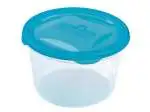 12x Heidrun Contenitori universale 1 L Blu, Trasparente, 91 mm, 14,5 cm