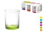 4x Confezioni 6 Bicchieri In Vetro Swing multicolore
