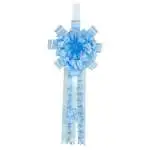 Fiocco nascita Baby Idea FC.P misura piccola azzurro