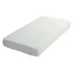 Coprimaterasso lettino Baby Idea 3098 in spugna Bianco