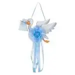 Fiocco nascita Baby Idea CI IA cicogna intermedia azzurro