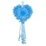 Fiocco nascita Baby Idea CM A cuore medio azzurro