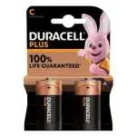 4x Batteria Duracell Plus 100 C B2 x2 pezzi