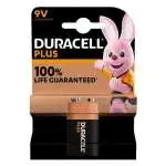 4x Batteria Duracell Plus 100 9V B1 1 pezzo