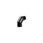 SAVE Fumisteria Plus Gomito per canna fumaria Nero Ø15cm